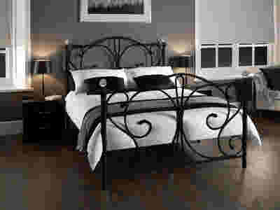 Elizabeth Bed Frame Black - Double