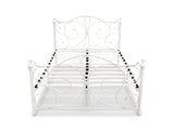 Elizabeth Double Bed Frame - White