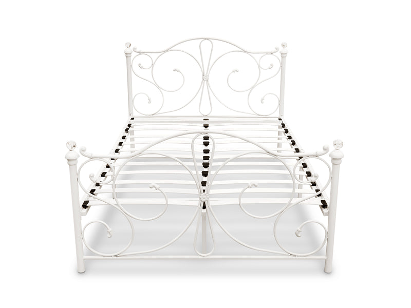Elizabeth Bed Frame White - Queen