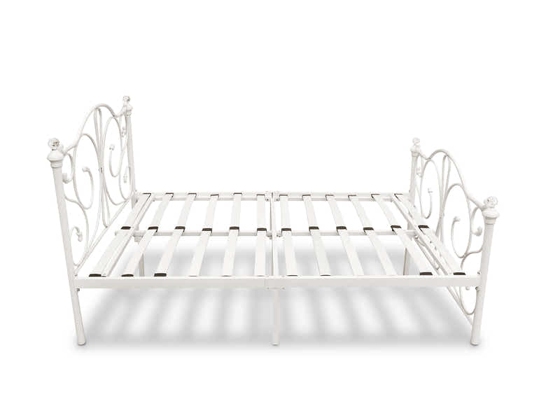 Elizabeth Bed Frame White - Double