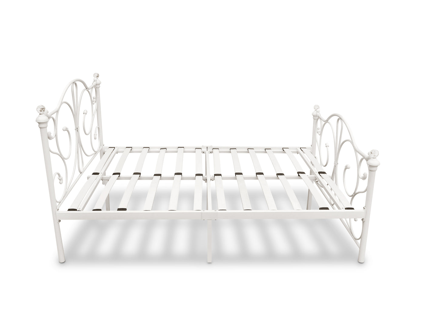 Elizabeth Double Bed Frame - White