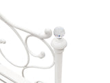 Elizabeth Double Bed Frame - White