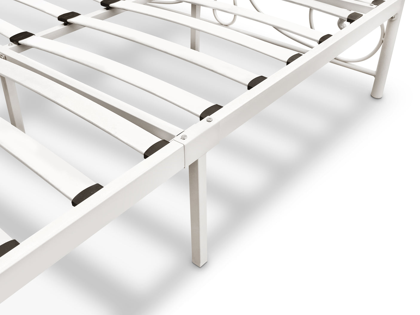 Elizabeth Double Bed Frame - White