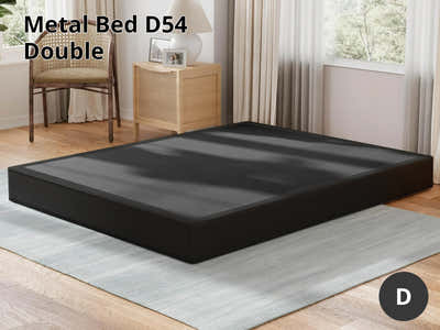 D54 Metal Bed Frame - Double