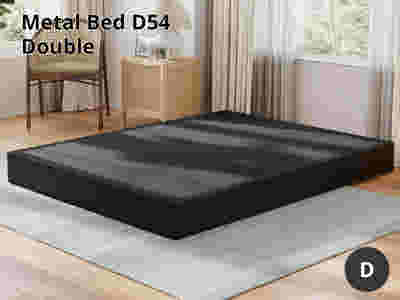 D54 Metal Bed Frame - Double
