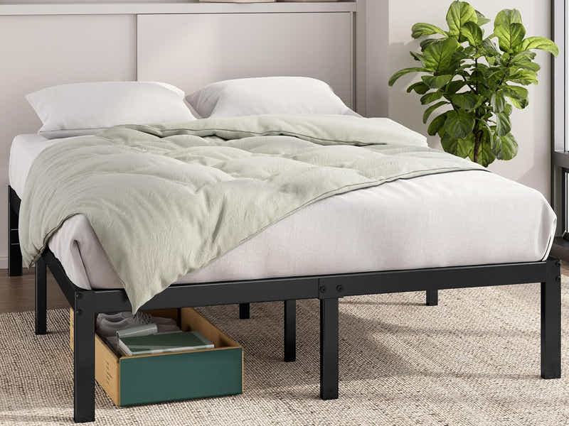 DS Xclusive Metal Platform Bed Frame D Queen