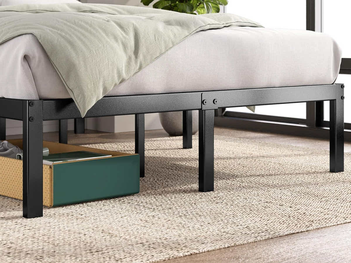 DS Xclusive Metal Platform Bed Frame D Super King