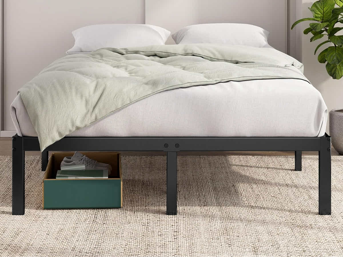 DS Xclusive Metal Platform Bed Frame D Super King