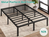 DS Xclusive Metal Platform Bed Frame D NZ King