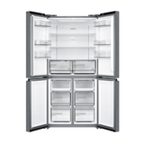 Midea 474L Cross Door Fridge Freezer Stainless Steel MDRF632FGF46APD