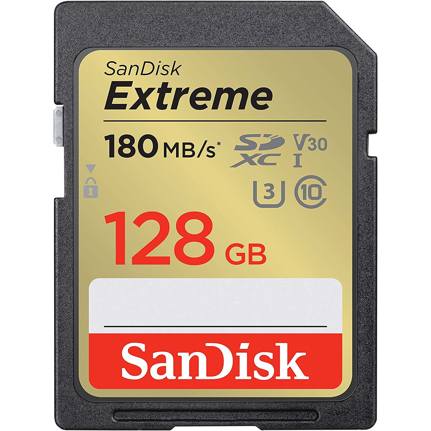 DS PB SanDisk Extreme SDXC Memory Card - 128GB Class 10 - UHS-I - V30
