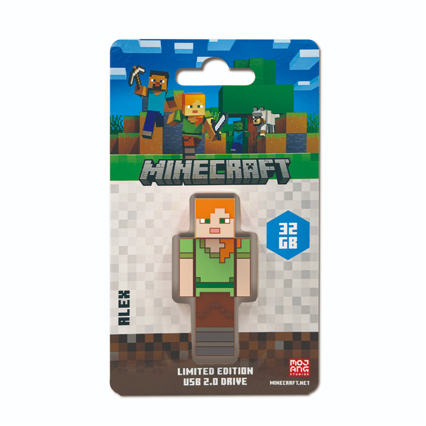 DS PB Verbatim Minecraft Collector s Edition USB Flash Drive - 32GB
