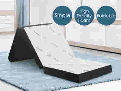 3-Fold High-Density Foam Mattress Topper - Single