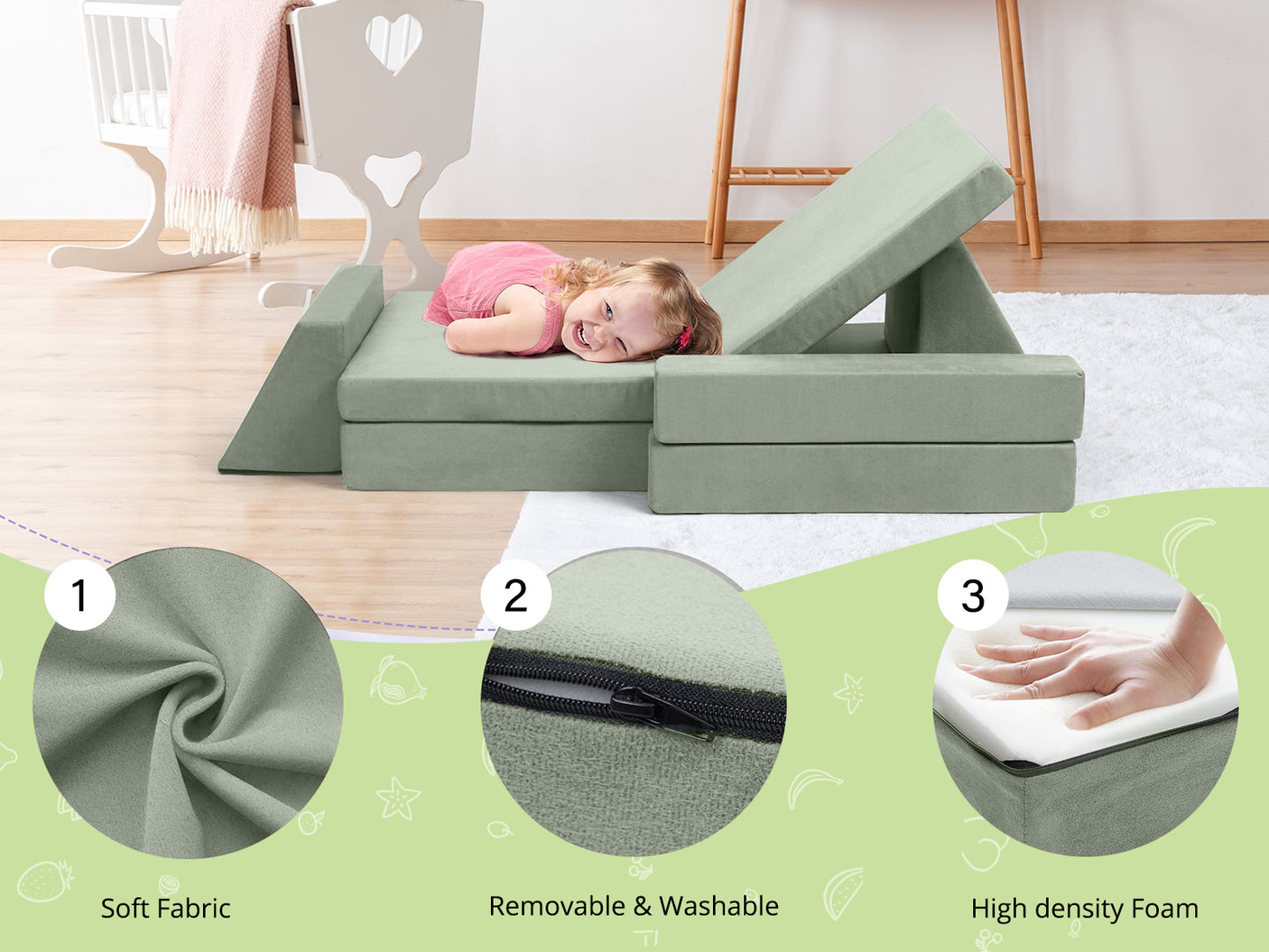 Play couch Green