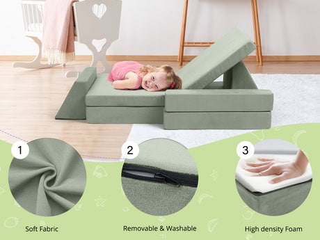 Play couch Green