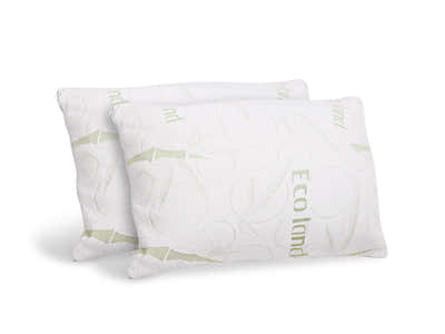 Shredded Memory Foam Pillow x 2