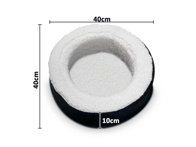 Memory Foam Round Pet Bed - Small