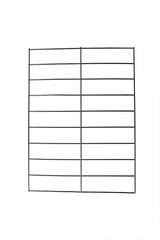 DS BS 10 Pack Vertical Planter Wall Hanging Flower Pots with Steel Rack