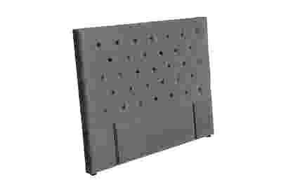 DS Rakel Velvet Headboard Grey - King