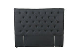 Raisa Headboard Queen Black