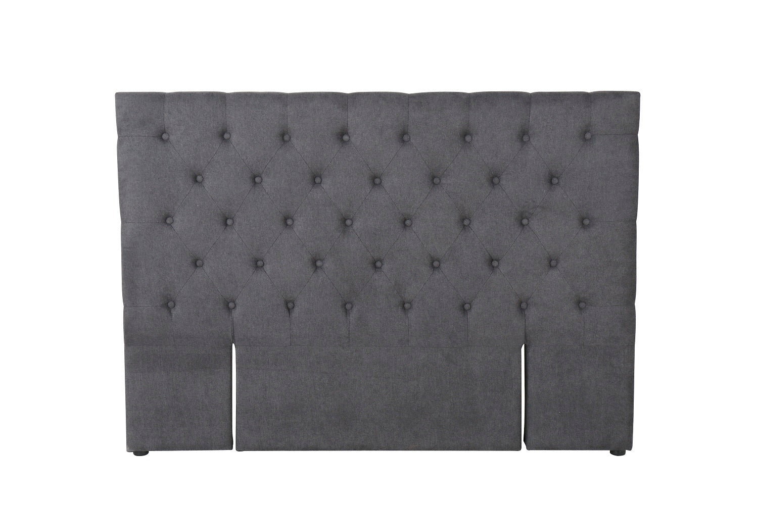 Rakel Fabric Headboard Grey - King