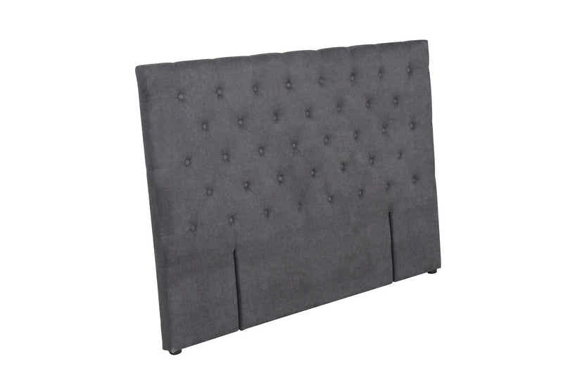 Rakel Fabric Headboard Grey - King