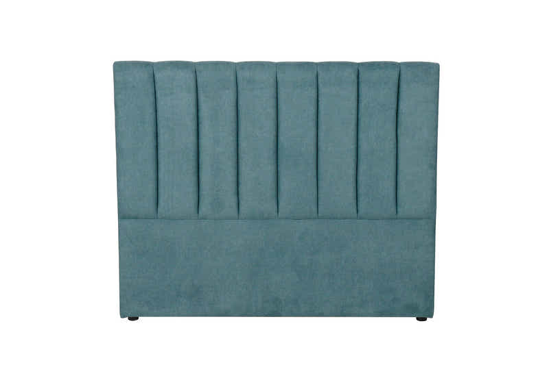 Tada Fabric Headboard Prussian Blue - Double