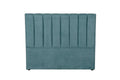 Tada Fabric Headboard Prussian Blue - King