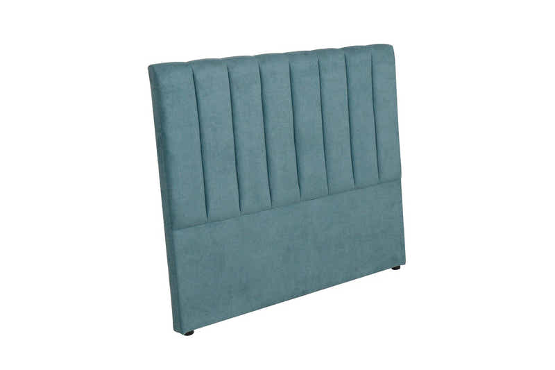 Tada Fabric Headboard Prussian Blue - Double