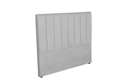 DS Tada Headboard Double Fabric Grey
