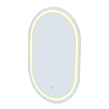 DS NA Embellir 2 LED Wall Mirror With Light 50X75CM Bathroom Decor Mirror Vanity