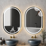 DS NA Embellir 2 LED Wall Mirror With Light 50X75CM Bathroom Decor Mirror Vanity