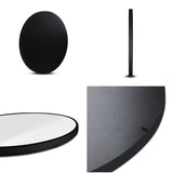 DS NA Embellir 2 Wall Mirror Makeup 50cm Home Decor Bathroom Round Black