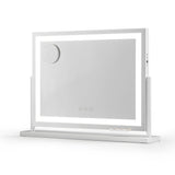 DS NA Embellir 58x46cm Vanity Mirror: 360° Rotating Makeup Mirror with LED
