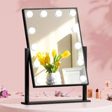 DS NA Embellir Makeup Mirror 30x48cm Hollywood Vanity with LED Light Rotation