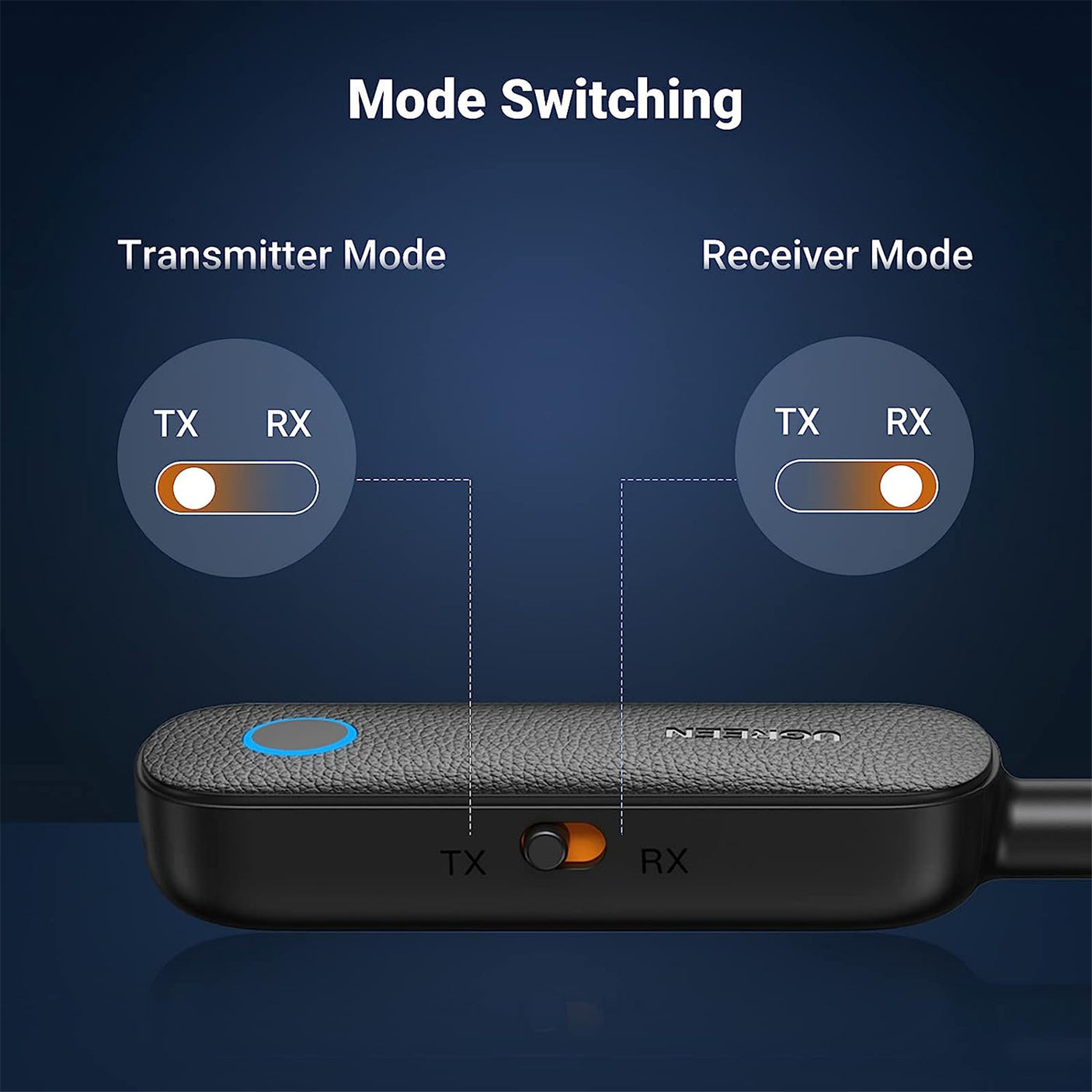 DS PB UGREEN CM403 Bluetooth 5.0 Transmitter & Receiver - 2 in 1 Wireless