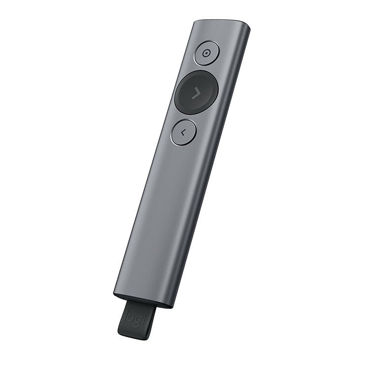 DS PB Logitech Spotlight Presentation Remote Highlight Magnify And Control
