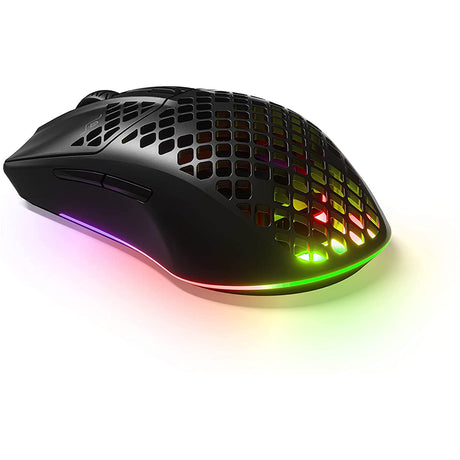 DS PB Steelseries Aerox 3 RGB Wireless Gaming Mouse - Onyx Ultra Lightweight