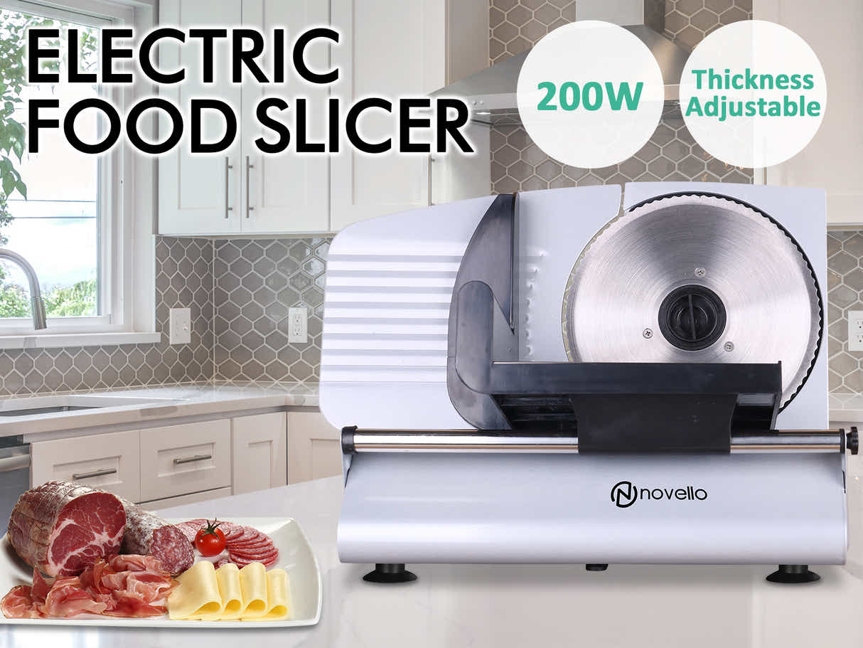 Meat Slicer - Silver