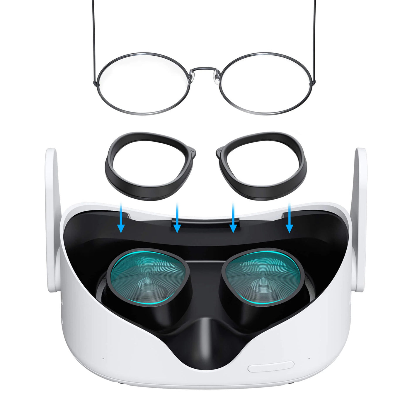 DS PB Kiwi Design For META Oculus Quest 2 Anti-Scratch Lens Protector / Glasses