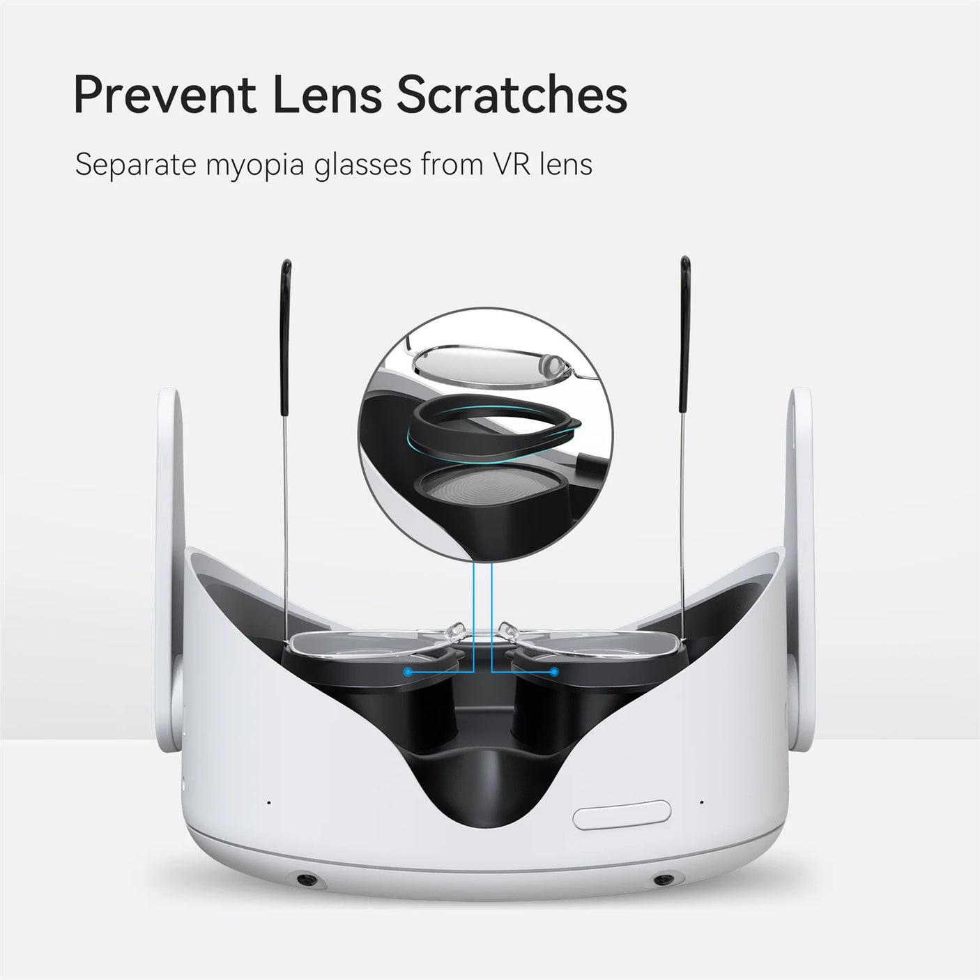 DS PB Kiwi Design For META Oculus Quest 2 Anti-Scratch Lens Protector / Glasses