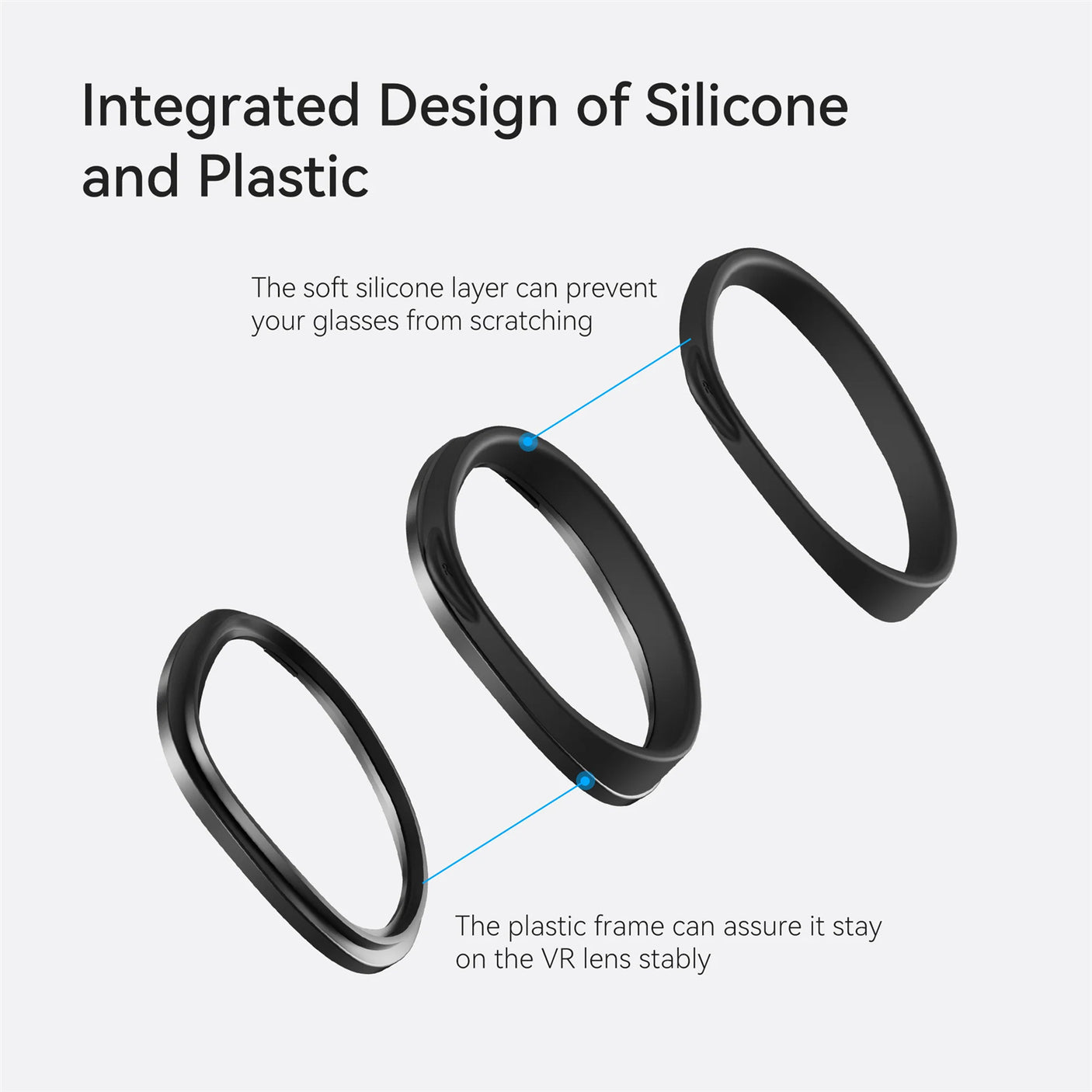 DS PB Kiwi Design For META Oculus Quest 2 Anti-Scratch Lens Protector / Glasses