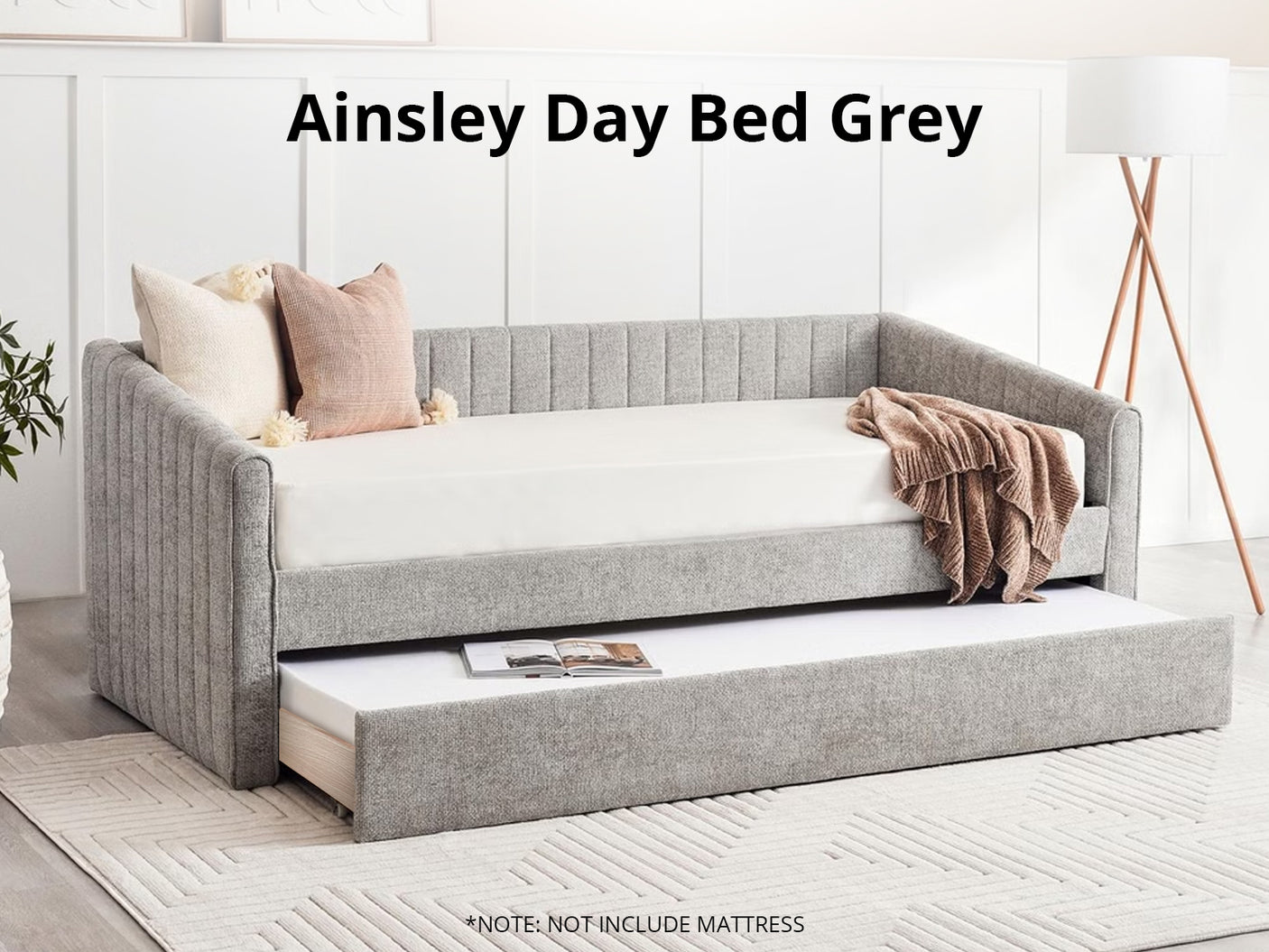 Ainsley Day Bed Grey
