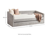 Ainsley Day Bed Grey
