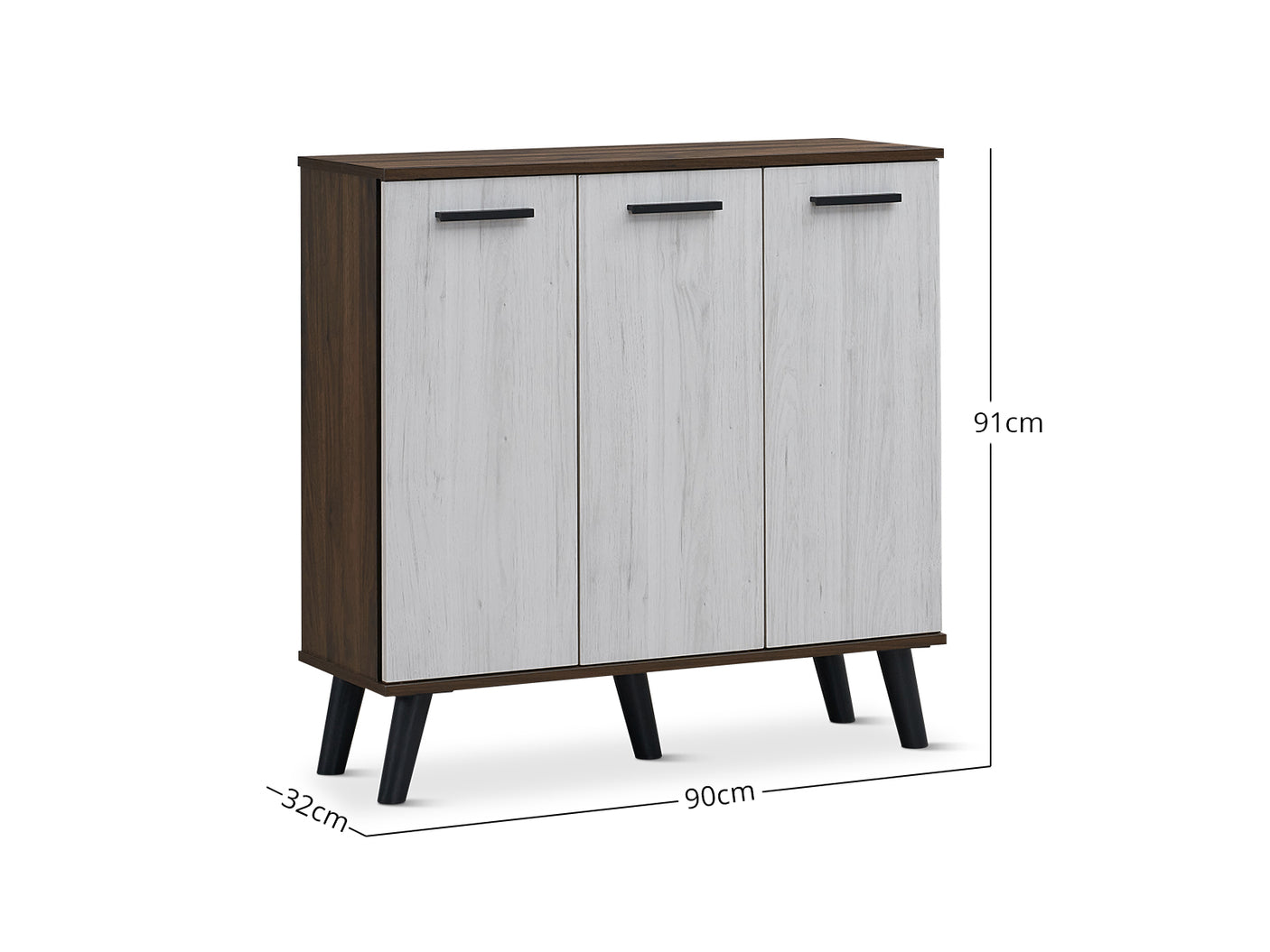 Dallars 3 Door Shoe Cabinet
