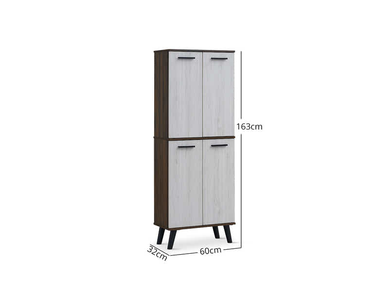 Dallars 4-Door Shoe Storage Cabinet