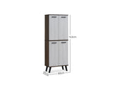 Dallars 4 Door Shoe Cabinet