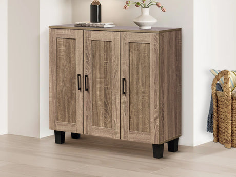 Johnson 3 Door Shoe Cabinet