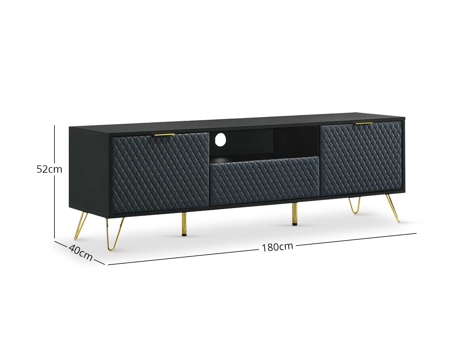 Petunia Entertainment Unit - 180 cm
