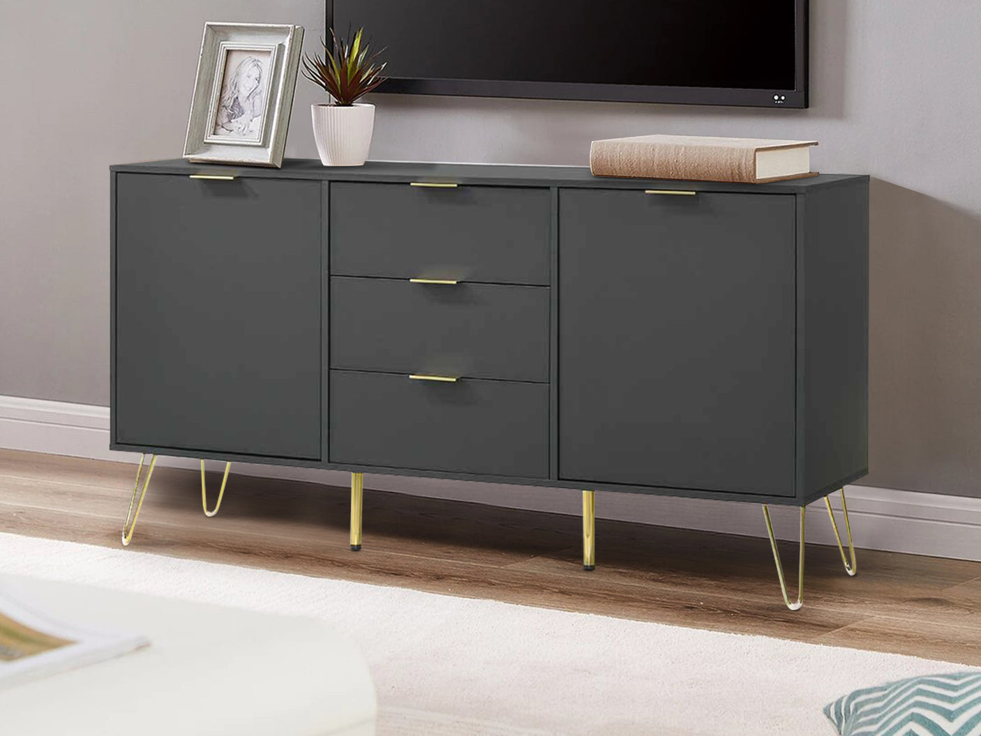 Zinnia Buffet Table